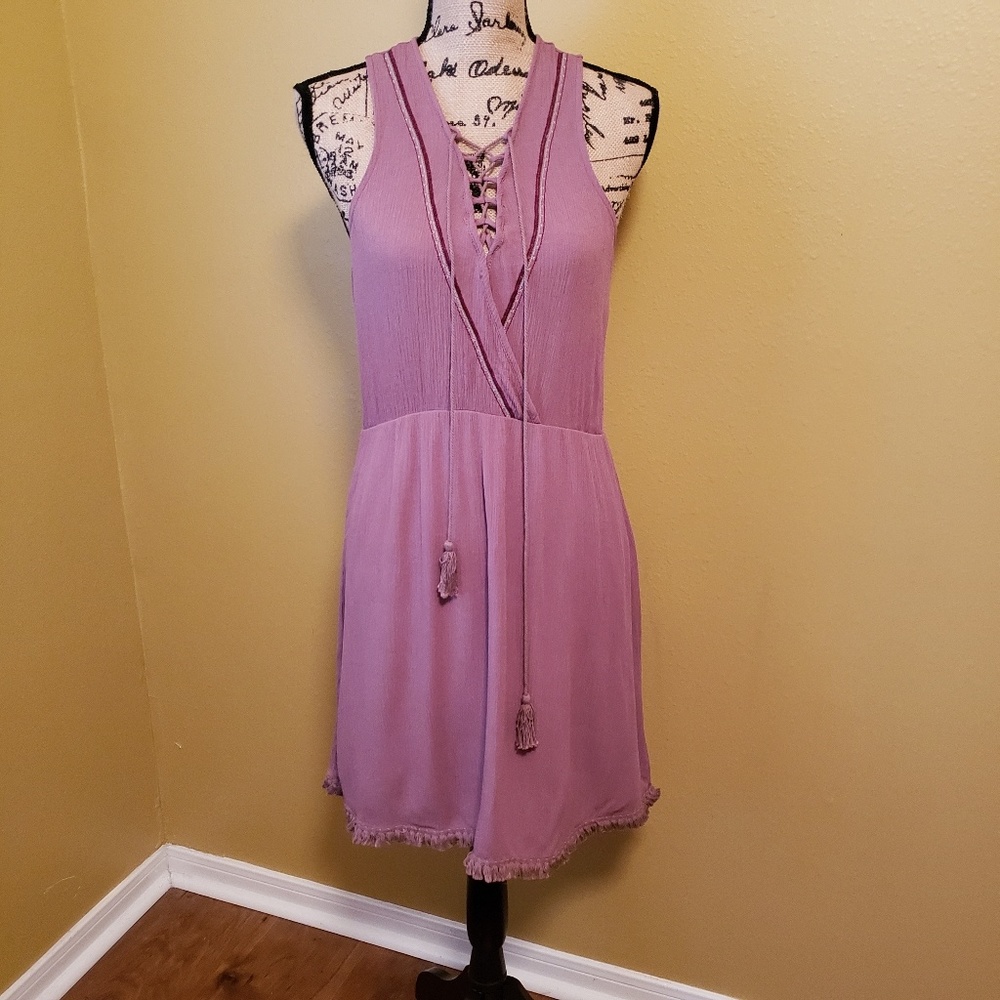 OTHERS FOLLOW boho style tassle dress